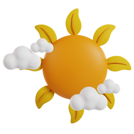 Sun  3D Icon
