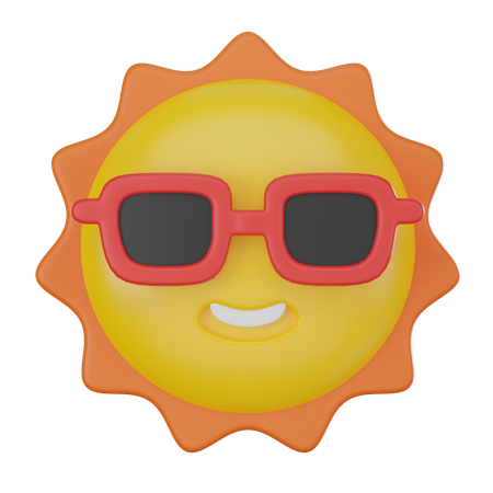Sun  3D Icon