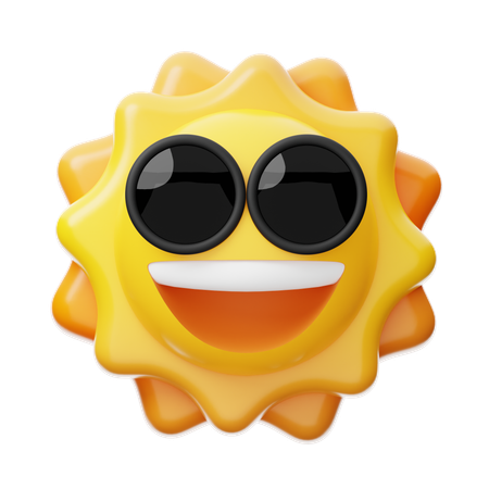 Sun  3D Icon