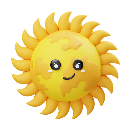 Sun  3D Illustration