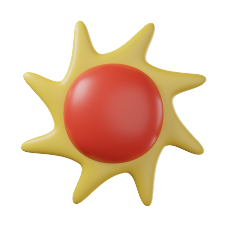 Sun  3D Illustration