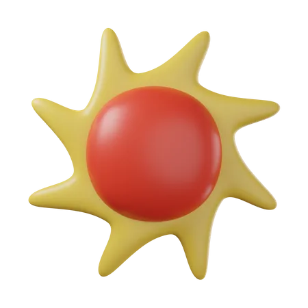 Sun  3D Illustration