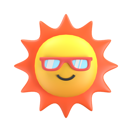 Sun  3D Illustration