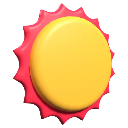 Sun  3D Illustration