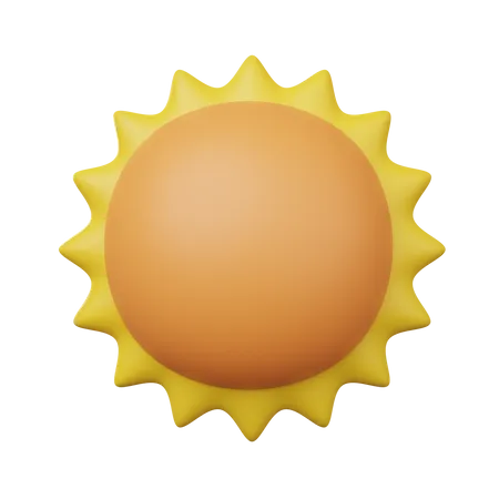 Sun  3D Illustration