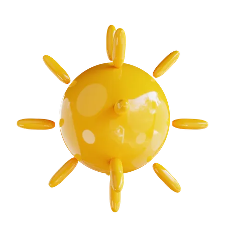 Sun  3D Illustration