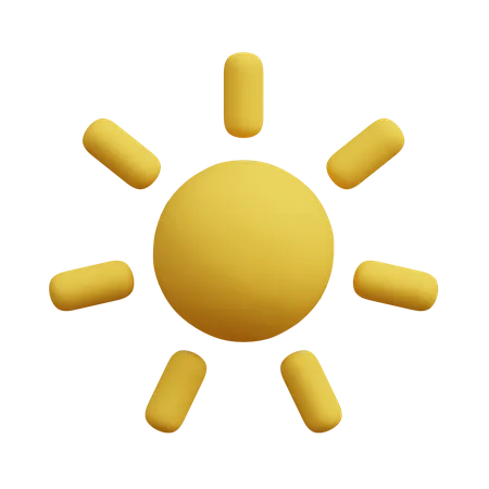 Sun  3D Illustration