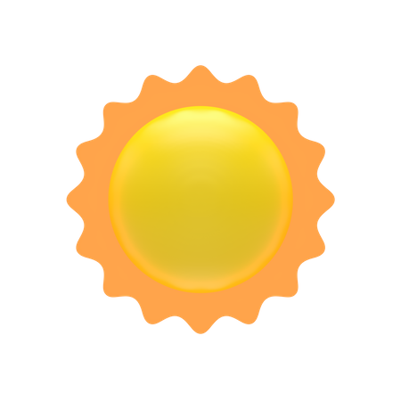 Sun 3D Illustration