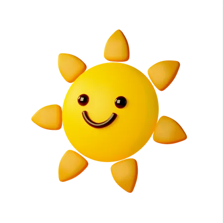 太陽  3D Icon