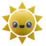 smiling sun symbol