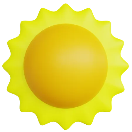 Sun 3D Icon
