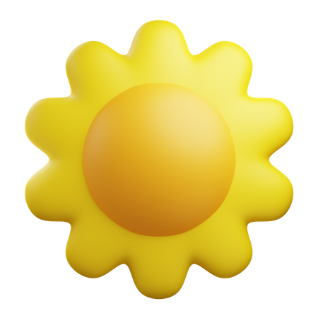 Sun  3D Icon