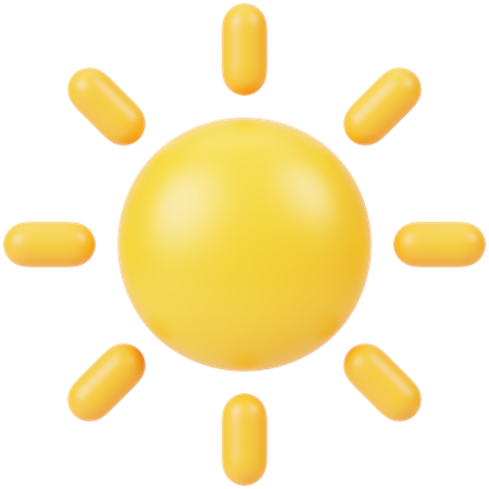 Sun App  3D Icon