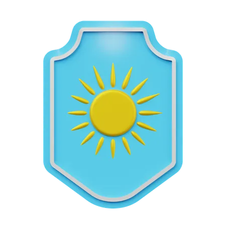 Sun Castle Emblem  3D Icon