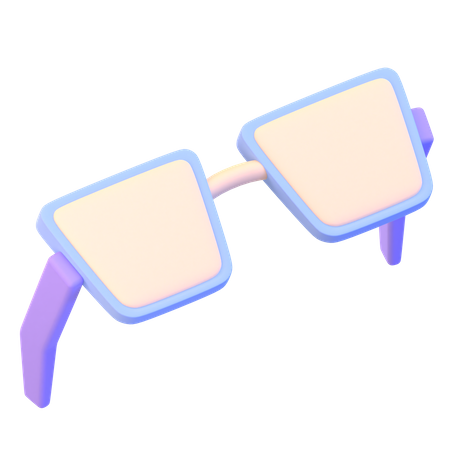 Sun Glasses  3D Icon