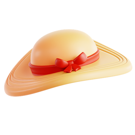 Sun Hat 1  3D Icon
