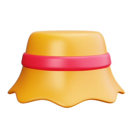 Sun Hat  3D Icon