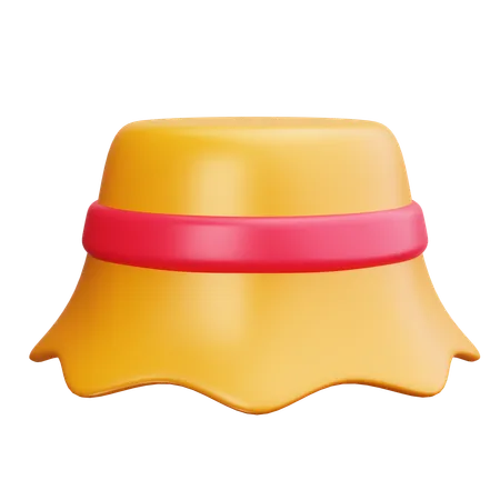 Sun Hat  3D Icon