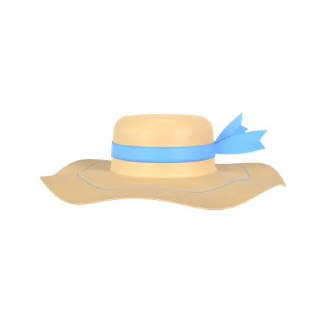 Sun Hat 3D Icon