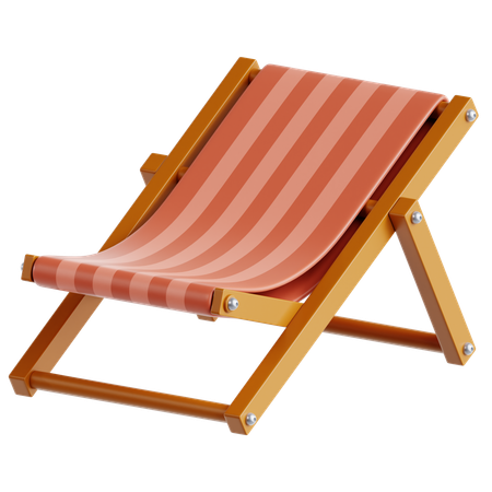 Sun Lounger  3D Icon