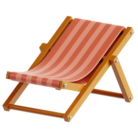 Sun Lounger  3D Icon
