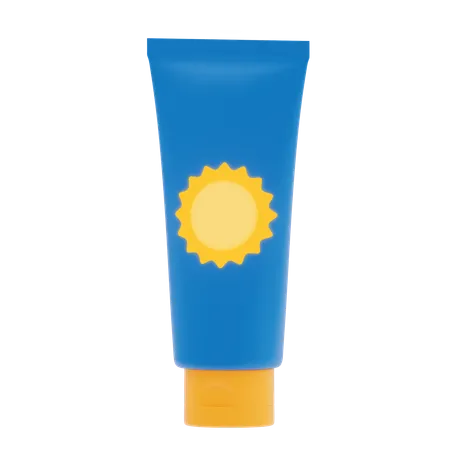 Sun Protection  3D Icon