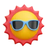Sun With Glasses