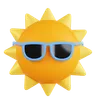 Sun With Glasses