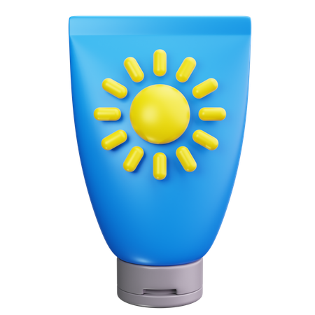 Sunblock  3D Icon