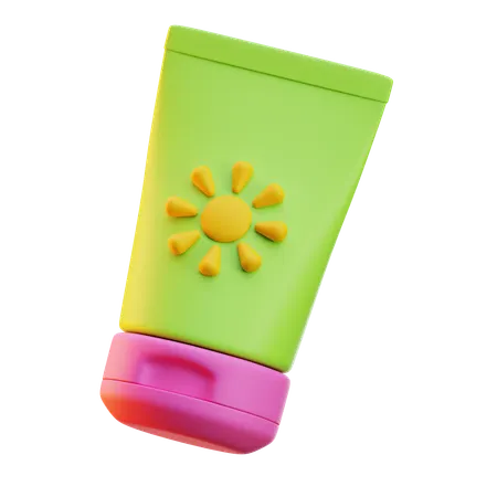 Sunblock  3D Icon