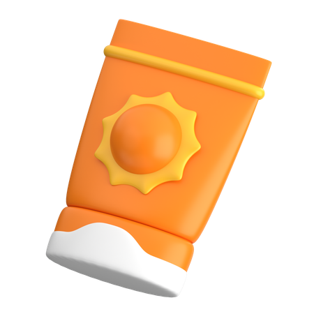 Sunblock  3D Icon