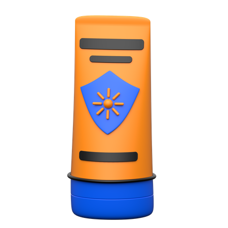 Sunblock  3D Icon