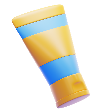 SUNCREAM  3D Icon