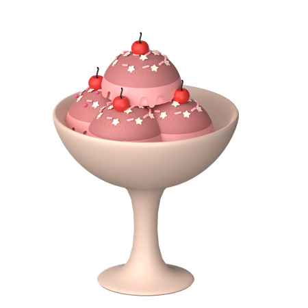 Sundae  3D Icon