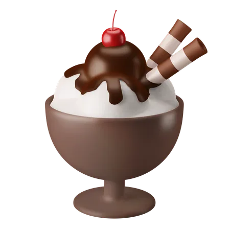 Sundae Perfeito  3D Icon