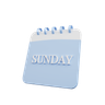 sunday 3d logo