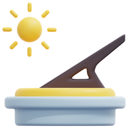 Sundial  3D Icon