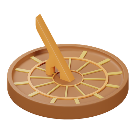 Sundial  3D Icon