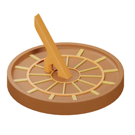 Sundial  3D Icon