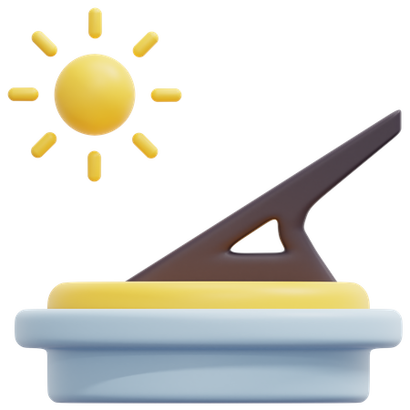 Sundial  3D Icon