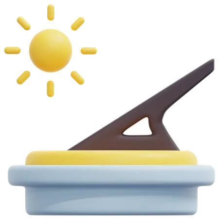 Sundial  3D Icon