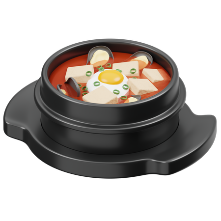 Sundubu Jjigae  3D Icon