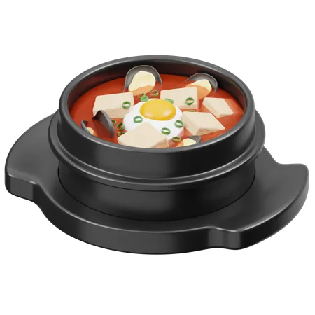 Sundubu Jjigae  3D Icon