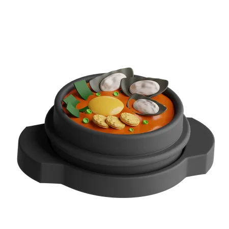 Sundubu Jjigae  3D Icon