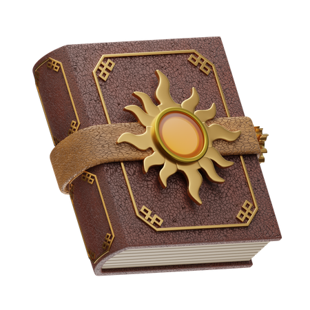 Sunfire grimoire  3D Icon