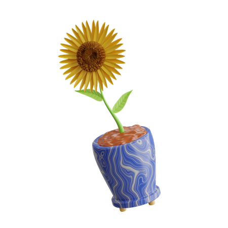 Sunflower  3D Icon