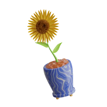 Sunflower  3D Icon