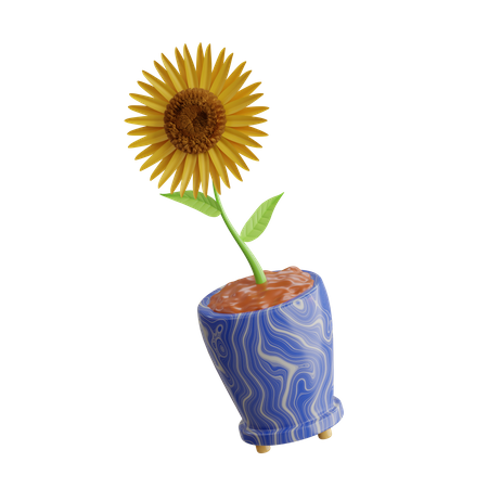 Sunflower  3D Icon