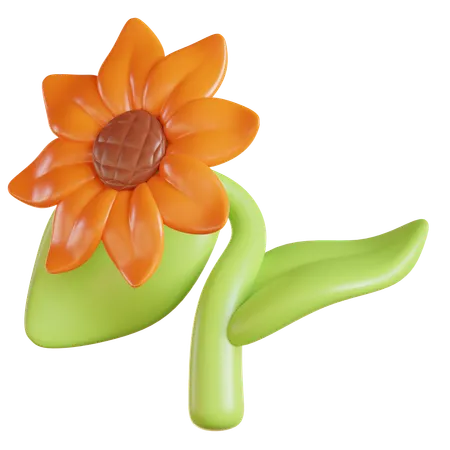 Sunflower  3D Icon