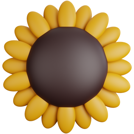 Sunflower  3D Icon